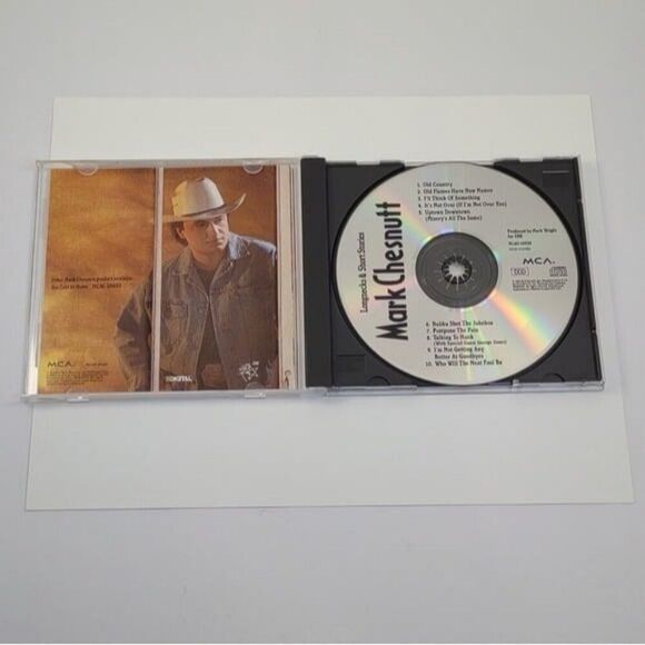 Mark Chesnutt CD 1992 Longnecks & Short Stories Vintage CD - Picture 5 of 9